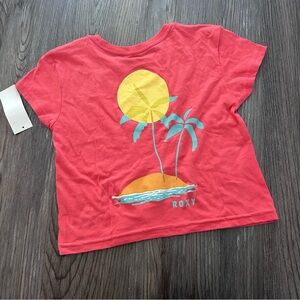 ROXY girls tee shirt NWT 6